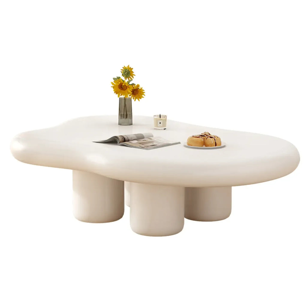 Modern Minimalist Cloud-Shaped Coffee Table for Living Room