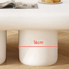 Modern Minimalist Cloud-Shaped Coffee Table for Living Room