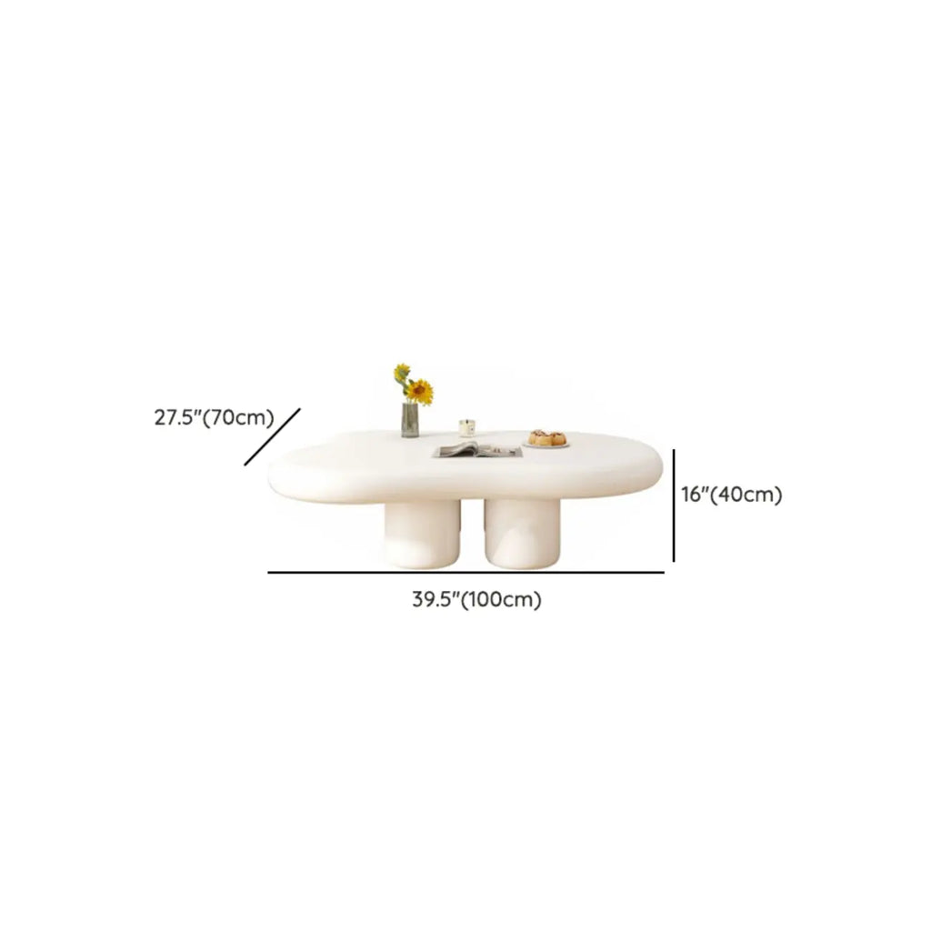 Modern Minimalist Cloud-Shaped Coffee Table for Living Room