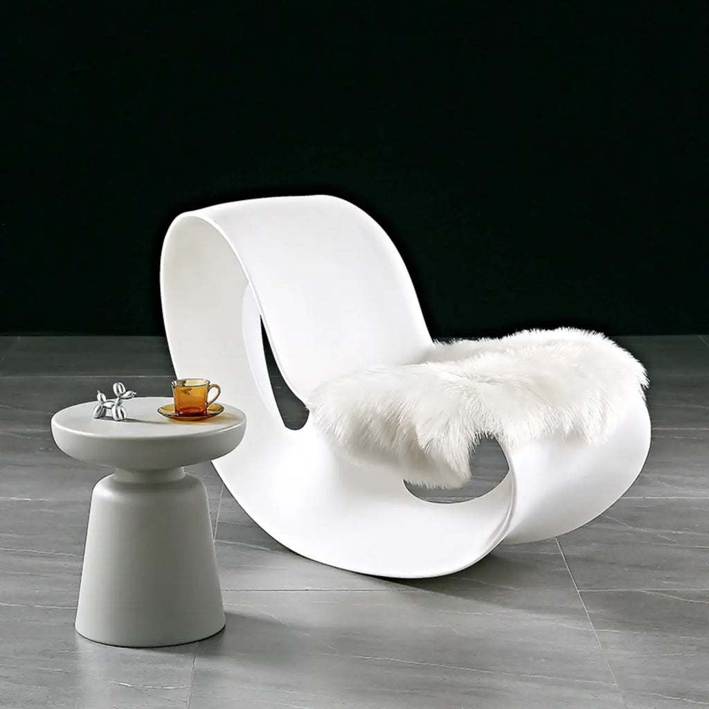 Nordic Round Matte Small Household Sofa Side Table