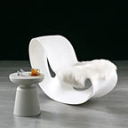 Nordic Round Matte Small Household Sofa Side Table