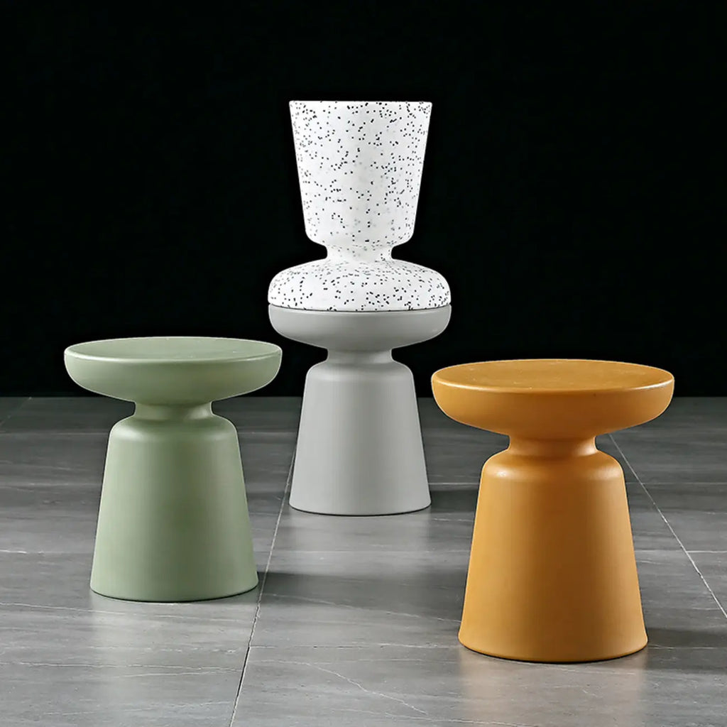 Nordic Round Matte Small Household Sofa Side Table