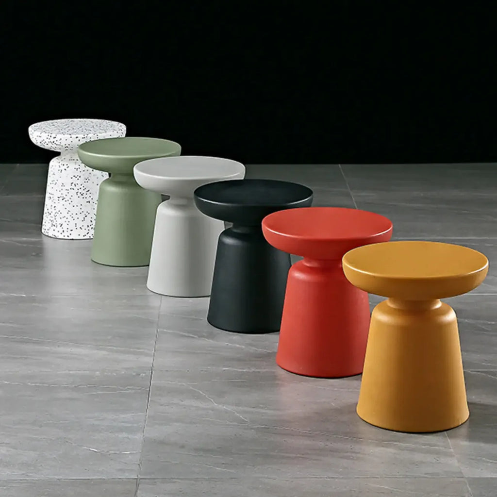 Nordic Round Matte Small Household Sofa Side Table