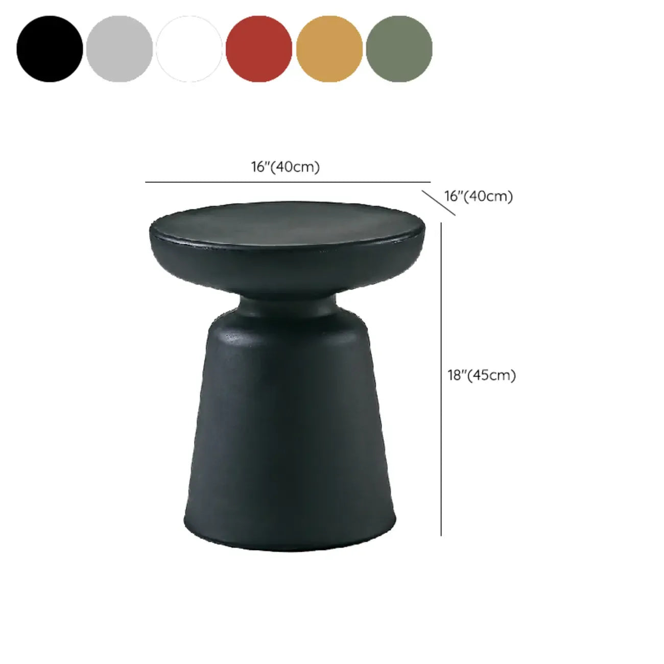 Nordic Round Matte Small Household Sofa Side Table