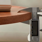 Modern Wooden Flower-Shaped Side Table for Living Room