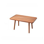 Modern Wooden Flower-Shaped Side Table for Living Room