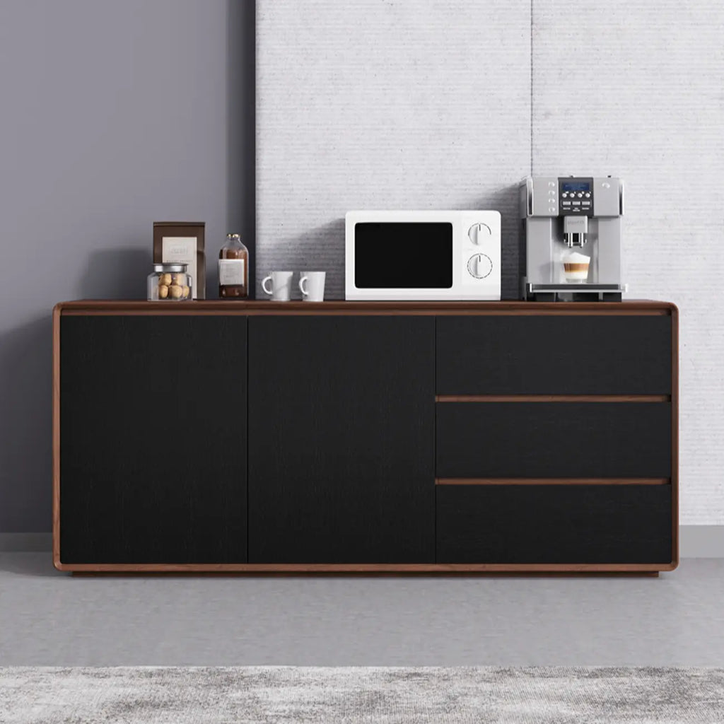 Modern Wooden Sideboard with Drawers for Kitchen