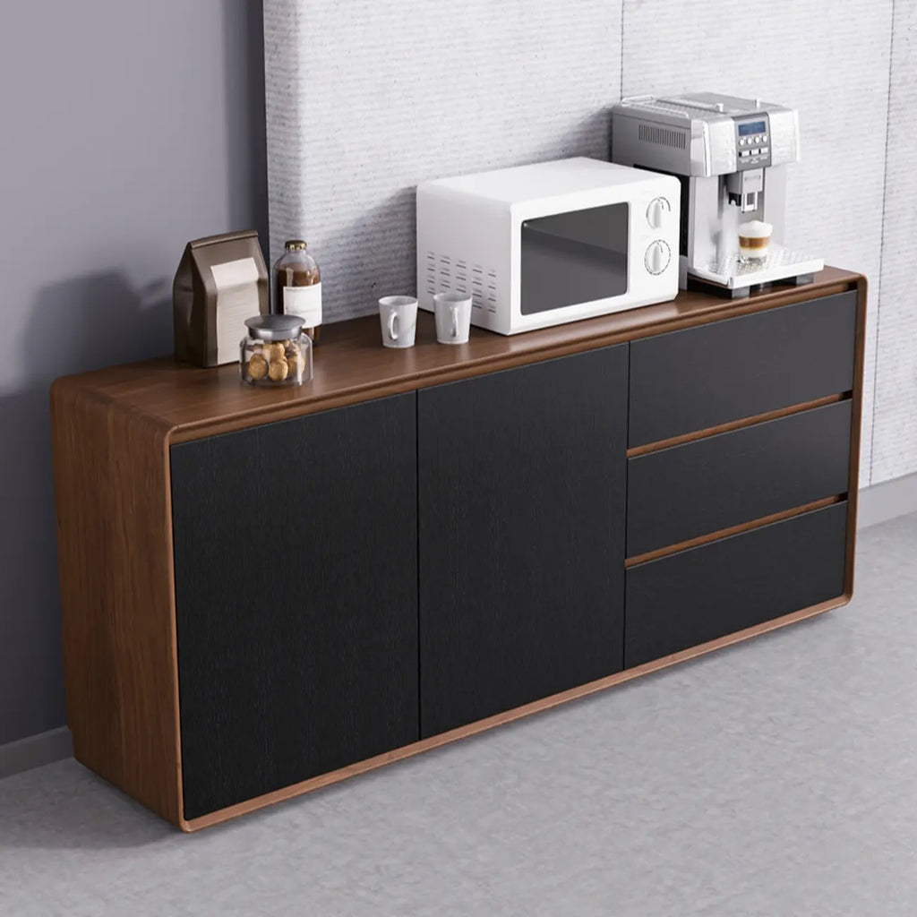 Modern Wooden Sideboard with Drawers for Kitchen