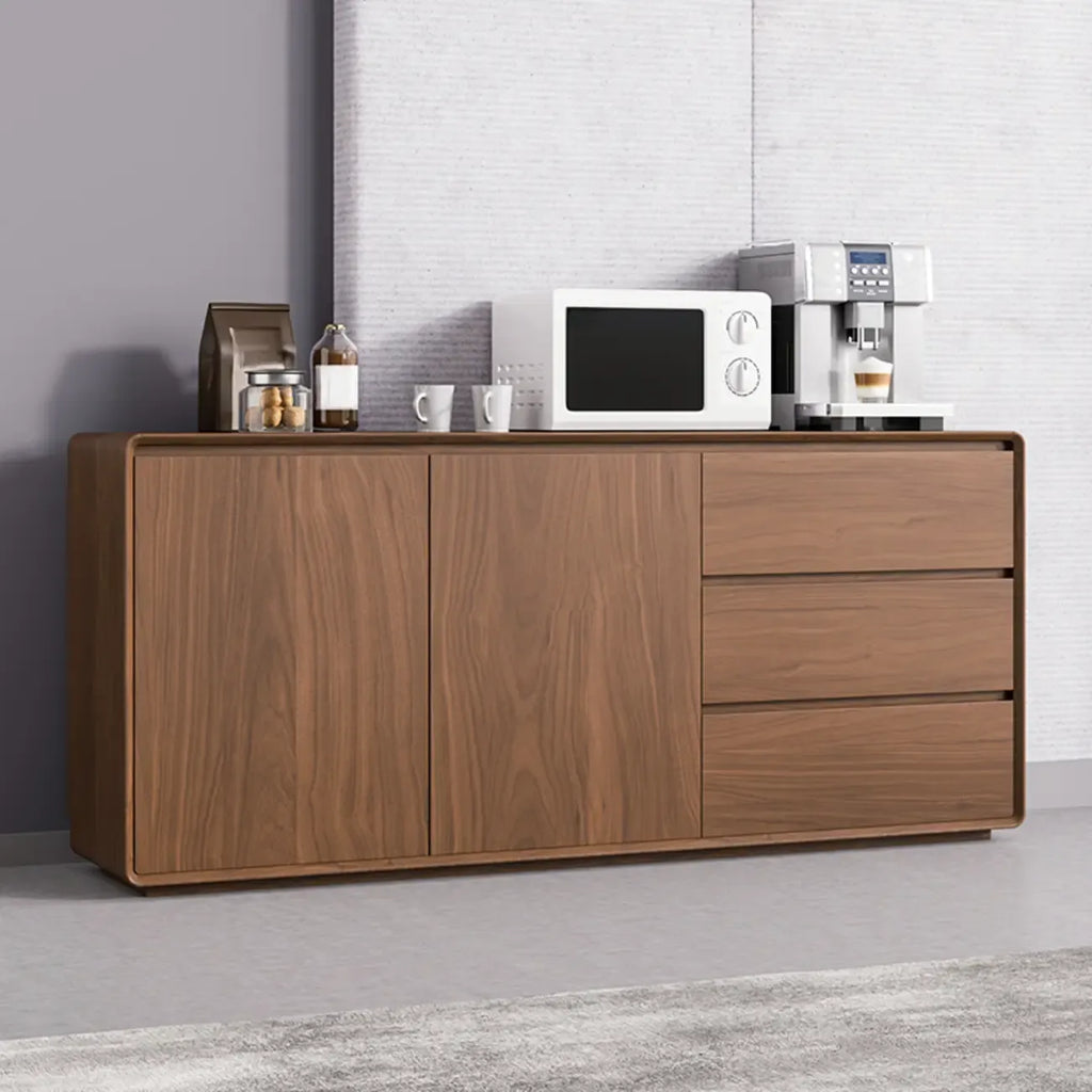 Modern Wooden Sideboard with Drawers for Kitchen