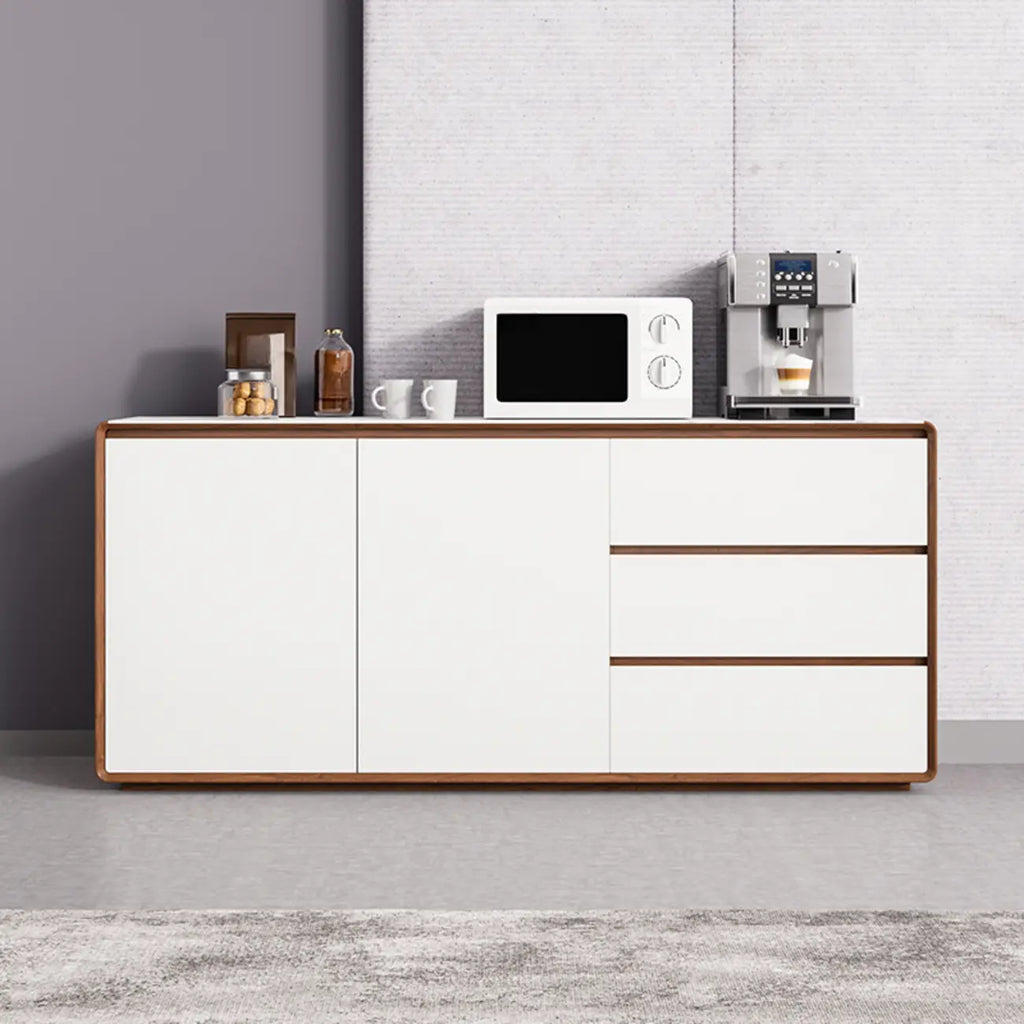 Modern Wooden Sideboard with Drawers for Kitchen