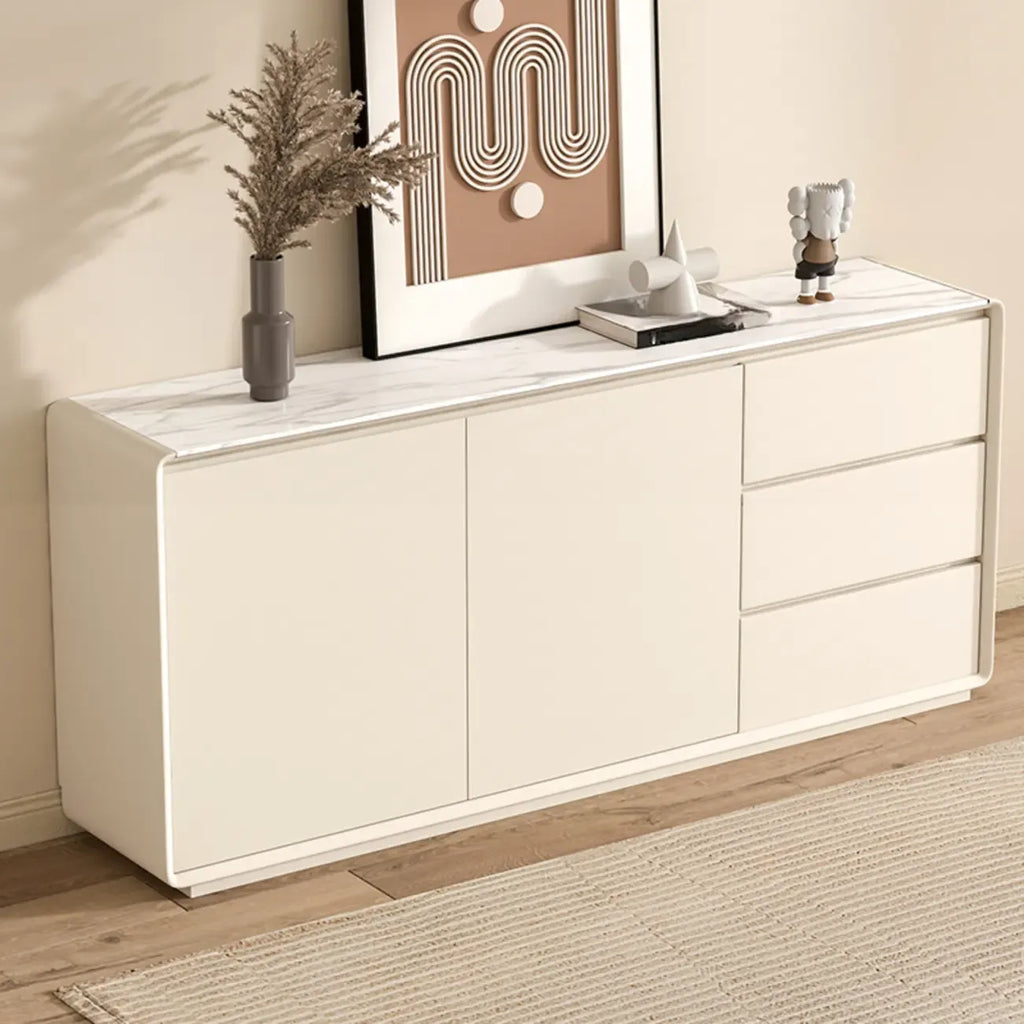 Modern Wooden Sideboard with Drawers for Kitchen