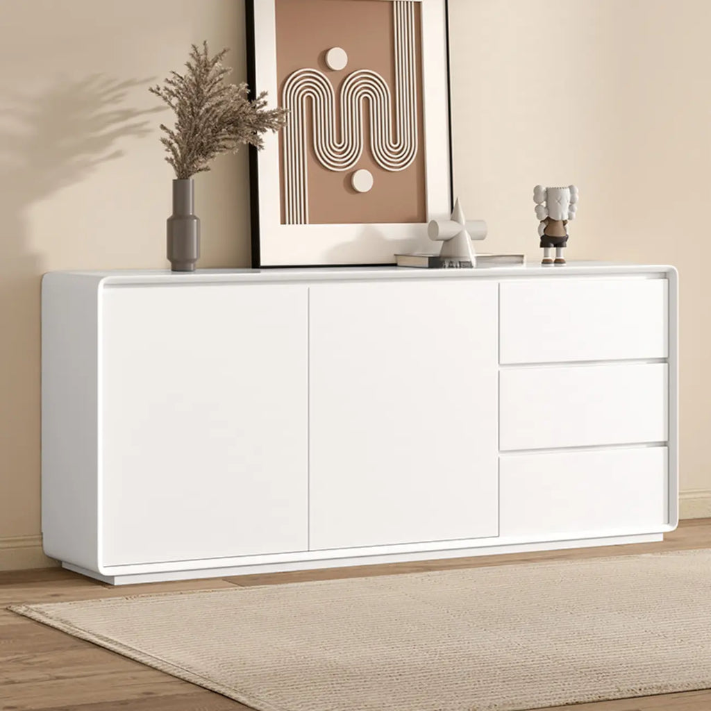 Modern Wooden Sideboard with Drawers for Kitchen