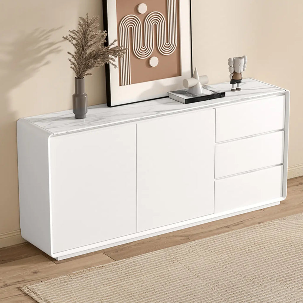 Modern Wooden Sideboard with Drawers for Kitchen