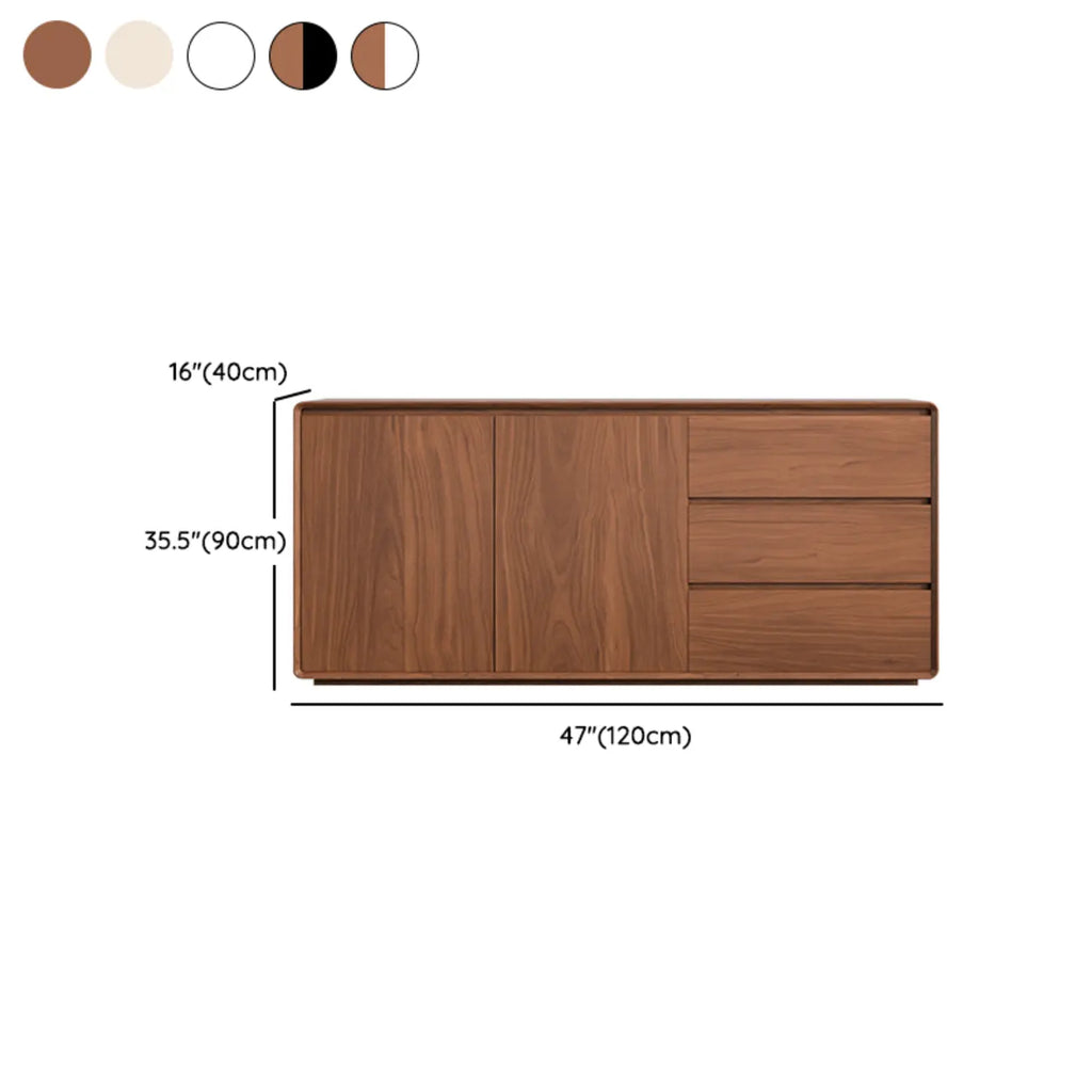 Modern Wooden Sideboard with Drawers for Kitchen