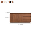 Modern Wooden Sideboard with Drawers for Kitchen