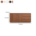 Modern Wooden Sideboard with Drawers for Kitchen