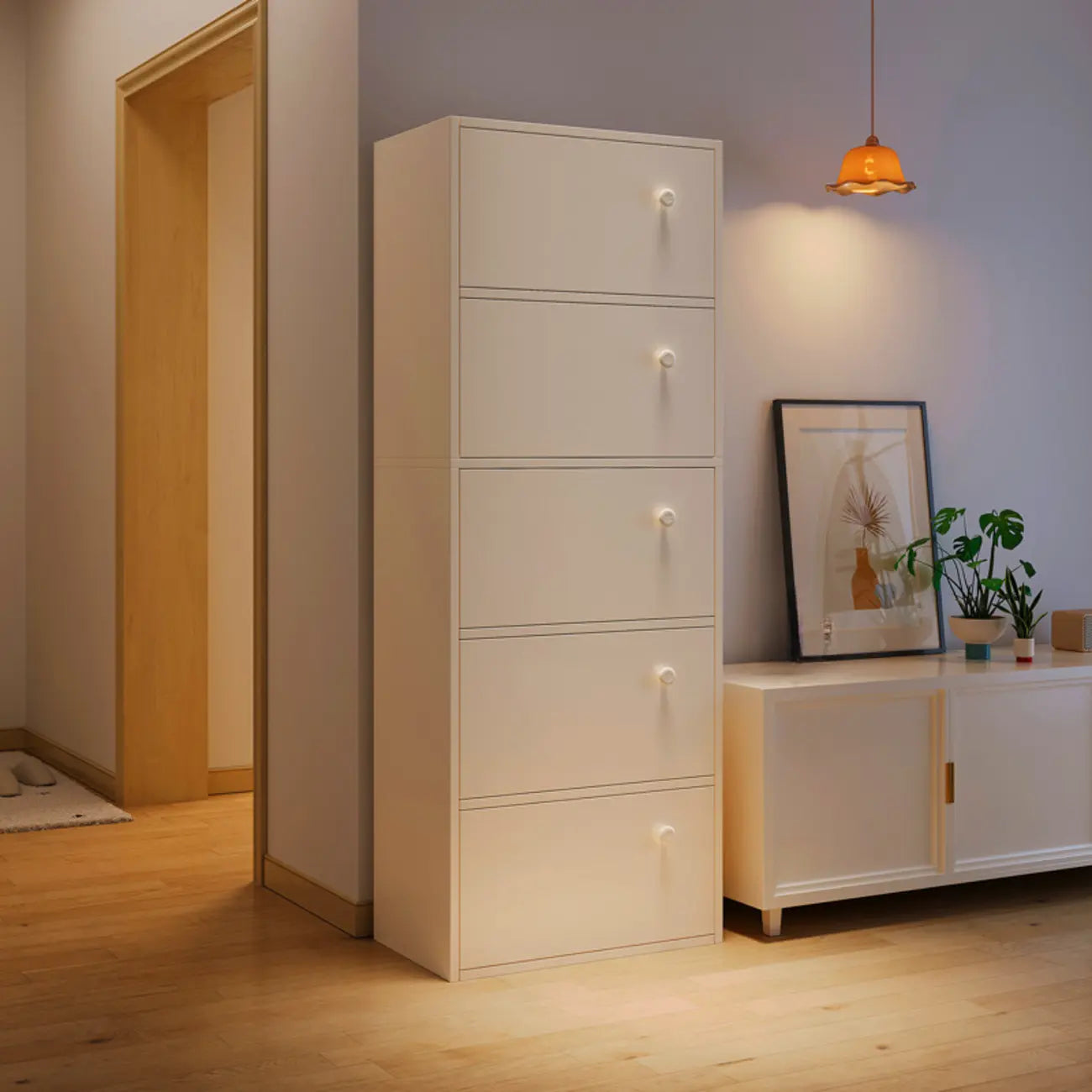 60 Modern White Freestanding Cabinets for any Space