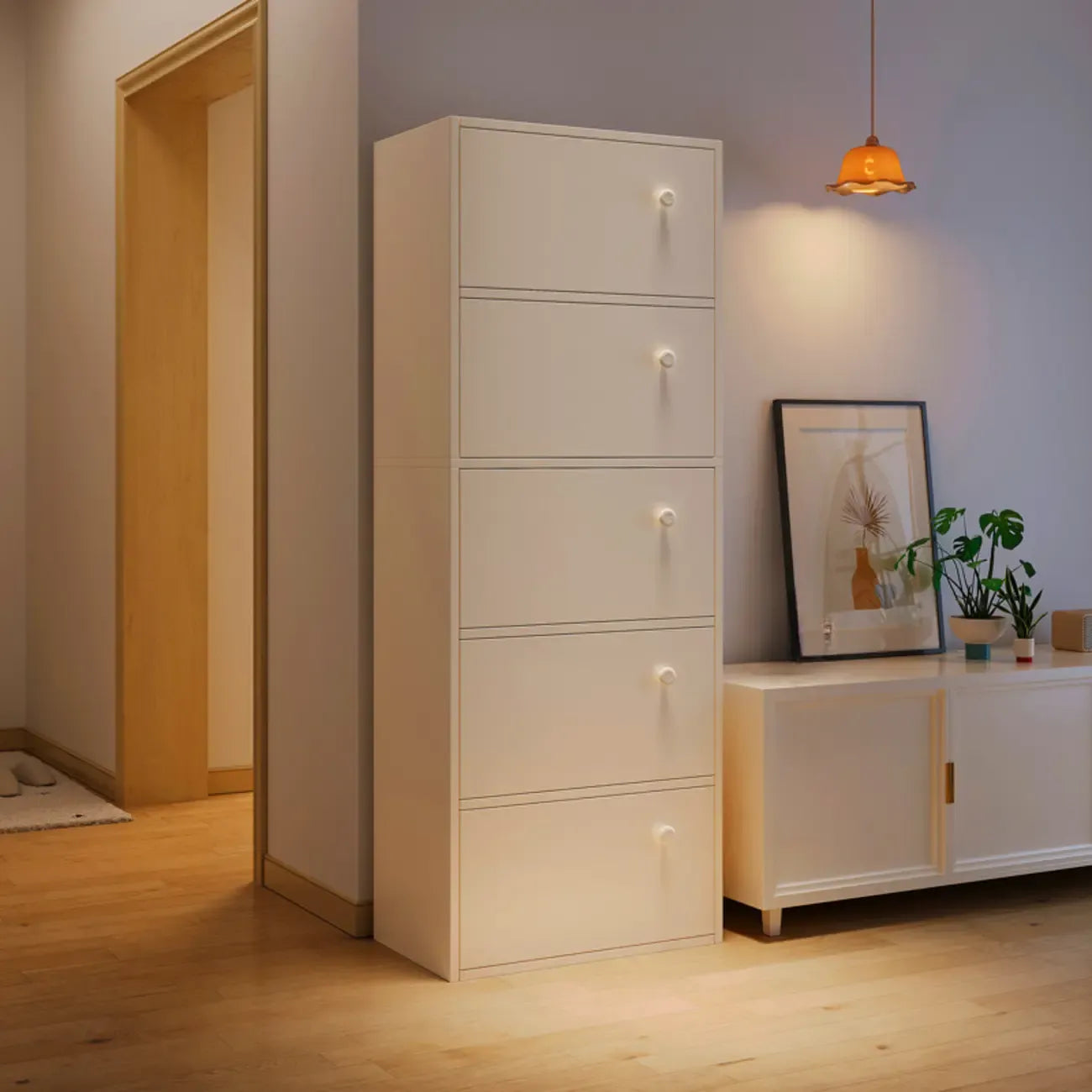 60 Modern White Freestanding Cabinets for any Space