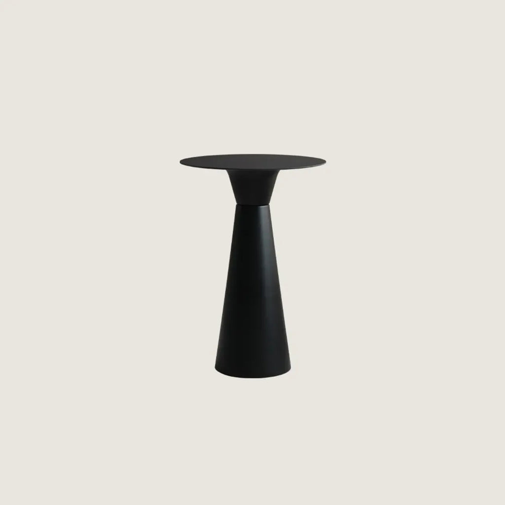 Nordic Small Round Bar Table with Stump Base