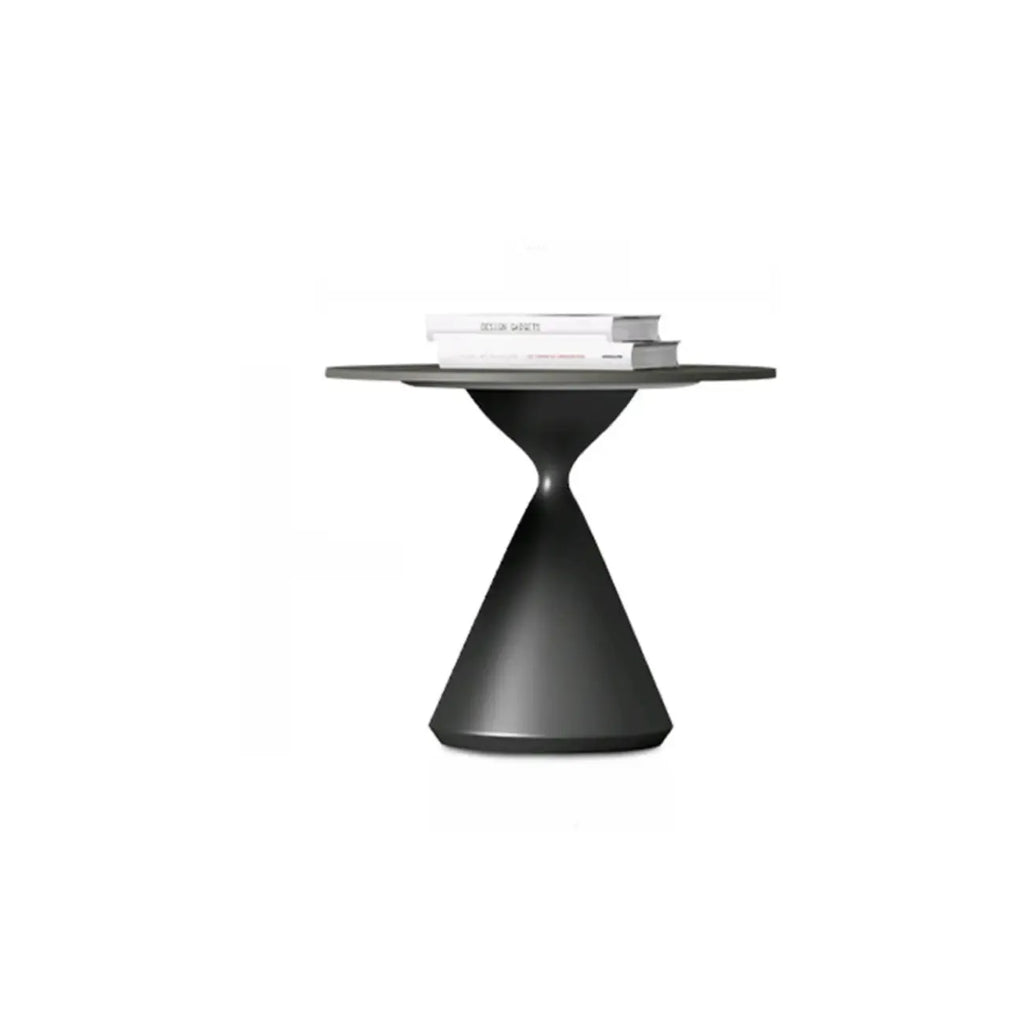 White Round Nesting Coffee Table with Modern Simple Style