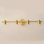 Antique Copper Gold Bath Vanity Light Fixture Hardwired