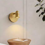 Antique Copper Gold Bath Vanity Light Fixture Hardwired