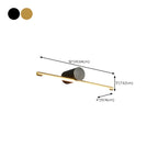 1-light Modern LED Bathroom Vanity Light Above Mirror