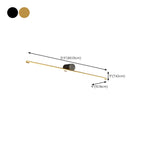 1-light Modern LED Bathroom Vanity Light Above Mirror