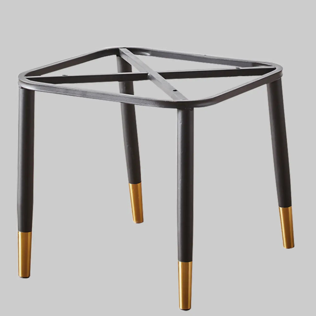 Modern Leather Upholstered Dining Chair with High Back