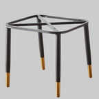 Modern Leather Upholstered Dining Chair with High Back