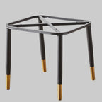 Modern Leather Upholstered Dining Chair with High Back