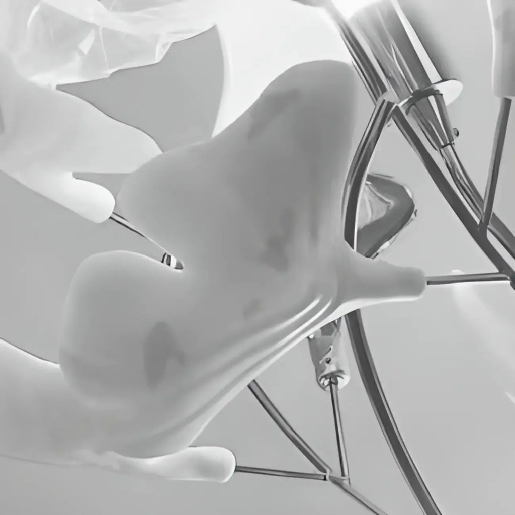 Luxury Adjustable Leaf  Chandelier for Open Spaces