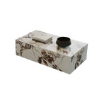 Modern Wooden  Coffee Table Set with Square Design