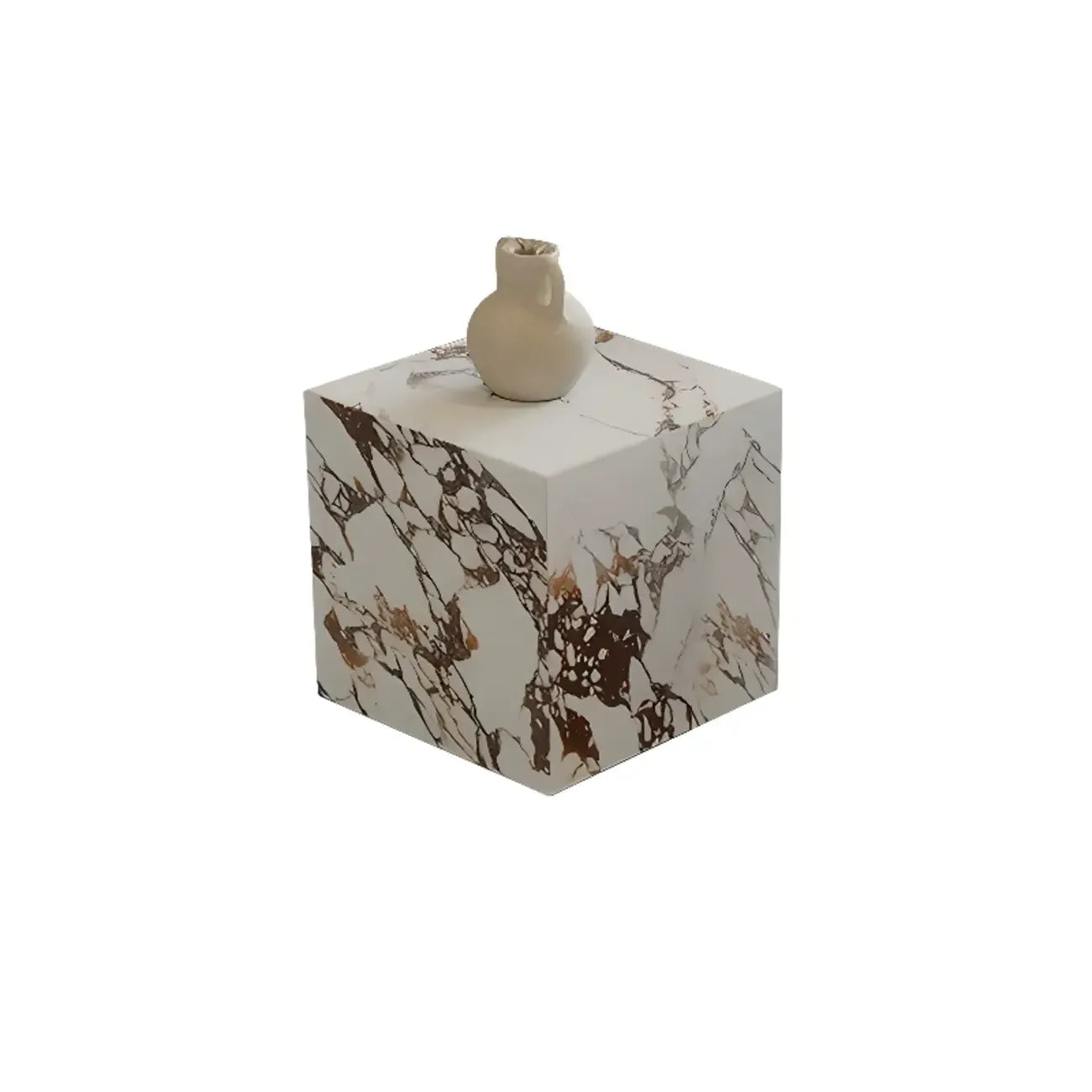 Modern Wooden  Coffee Table Set with Square Design