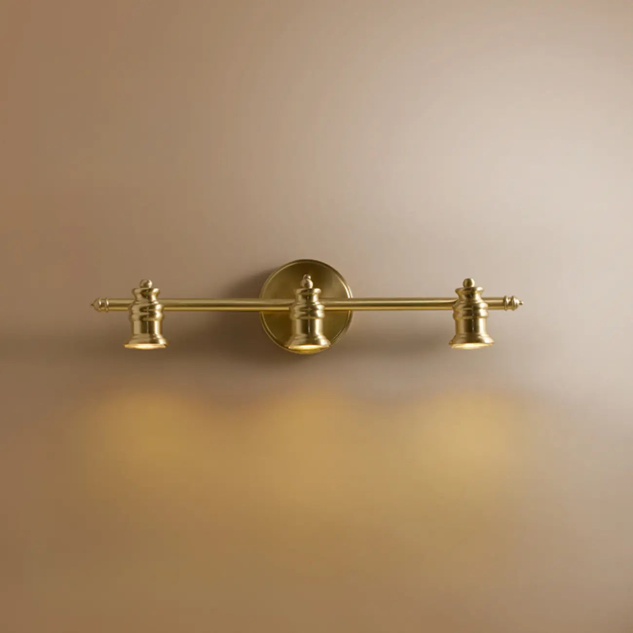 3-Light Vintage Bathroom Vanity Light Fixture Over Mirror