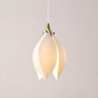 Elegant Ceramic Bud Shape LED Pendant Lamp