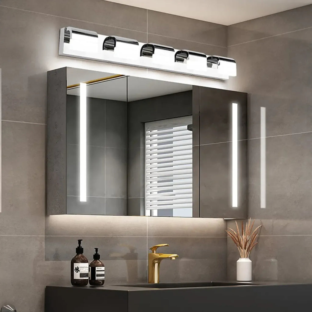 Bathroom Vanity Wall Lights Over Mirror with Lampshade
