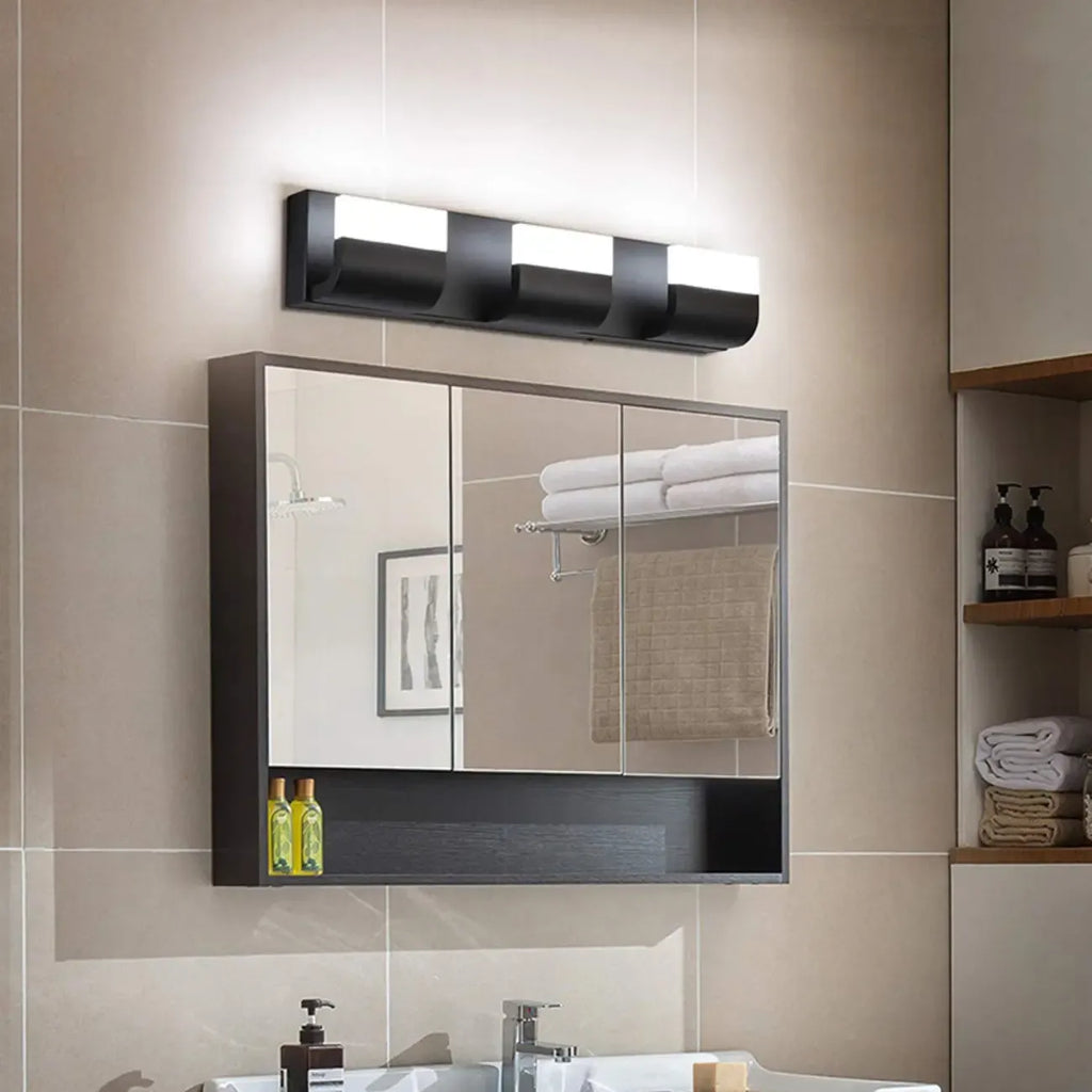 Bathroom Vanity Wall Lights Over Mirror with Lampshade