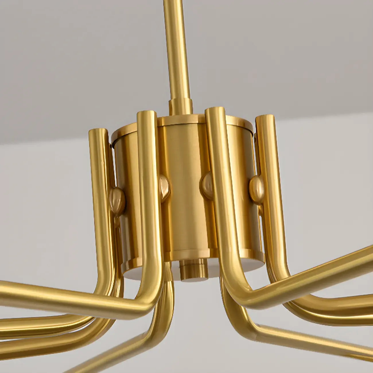 Modern Glass Globe Chandelier Adjustable Hanging Length