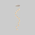 Elegant Ceramic Bud Shape LED Pendant Lamp
