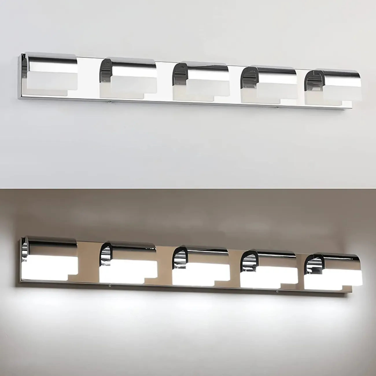 Bathroom Vanity Wall Lights Over Mirror with Lampshade
