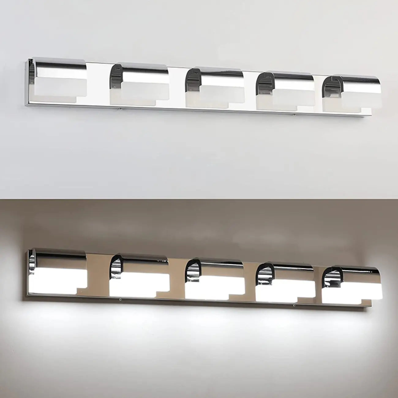 Bathroom Vanity Wall Lights Over Mirror with Lampshade