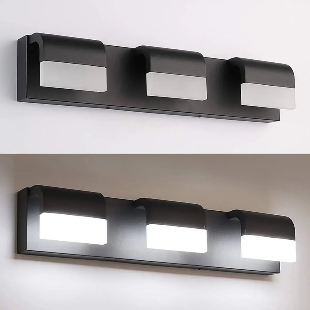 Bathroom Vanity Wall Lights Over Mirror with Lampshade