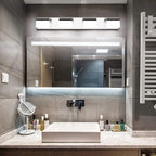 Bathroom Vanity Wall Lights Over Mirror with Lampshade