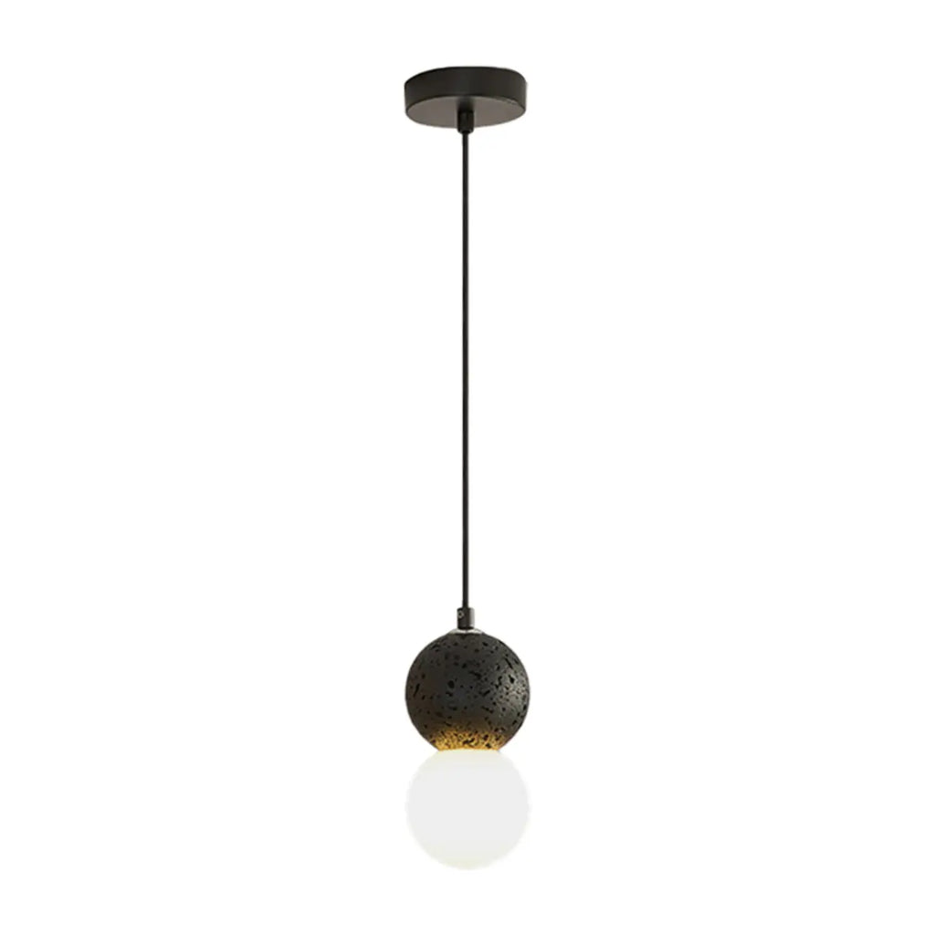 Contemporary Home Decor Beaded Milky Glass Pendant Light