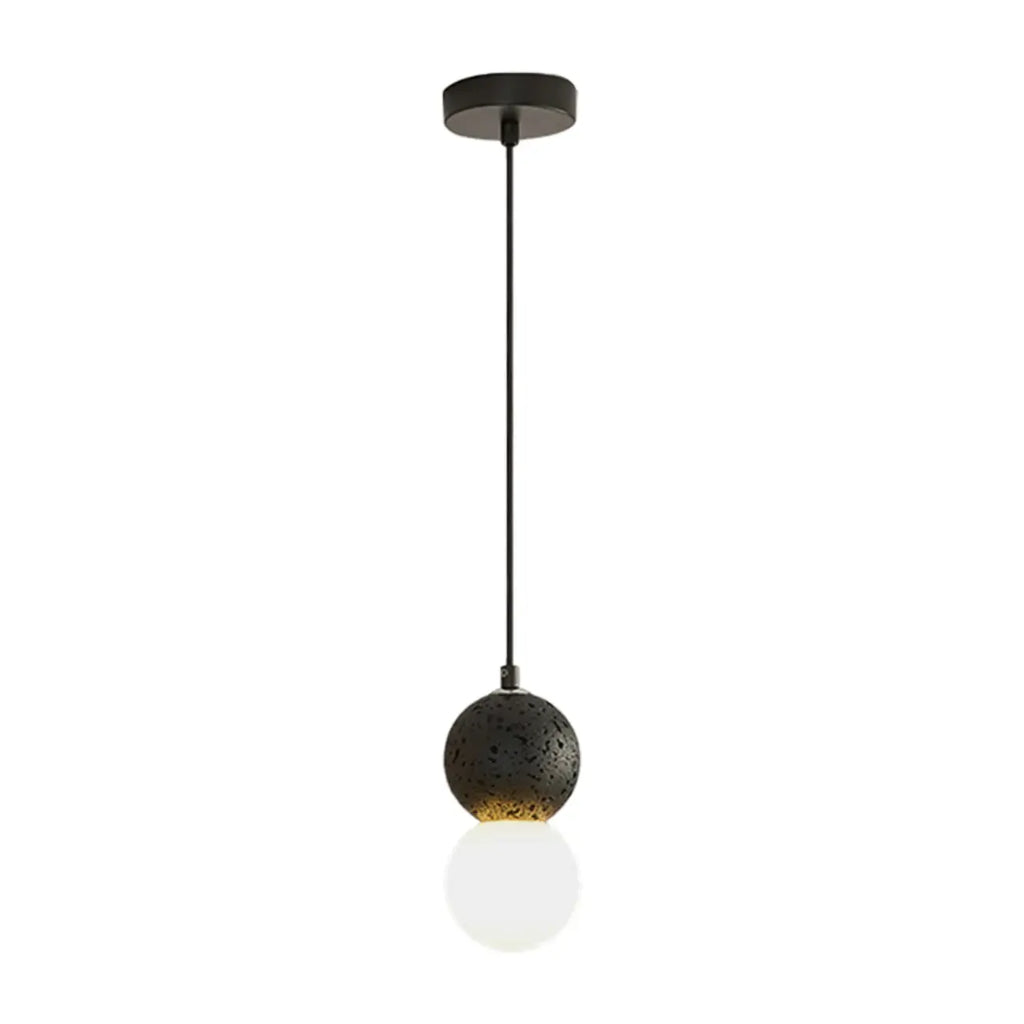 Contemporary Home Decor Beaded Milky Glass Pendant Light