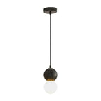 Contemporary Home Decor Beaded Milky Glass Pendant Light