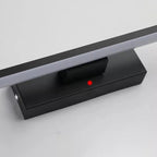Rotatable Simple Black Linear Mini Wall Sconce Dimmable