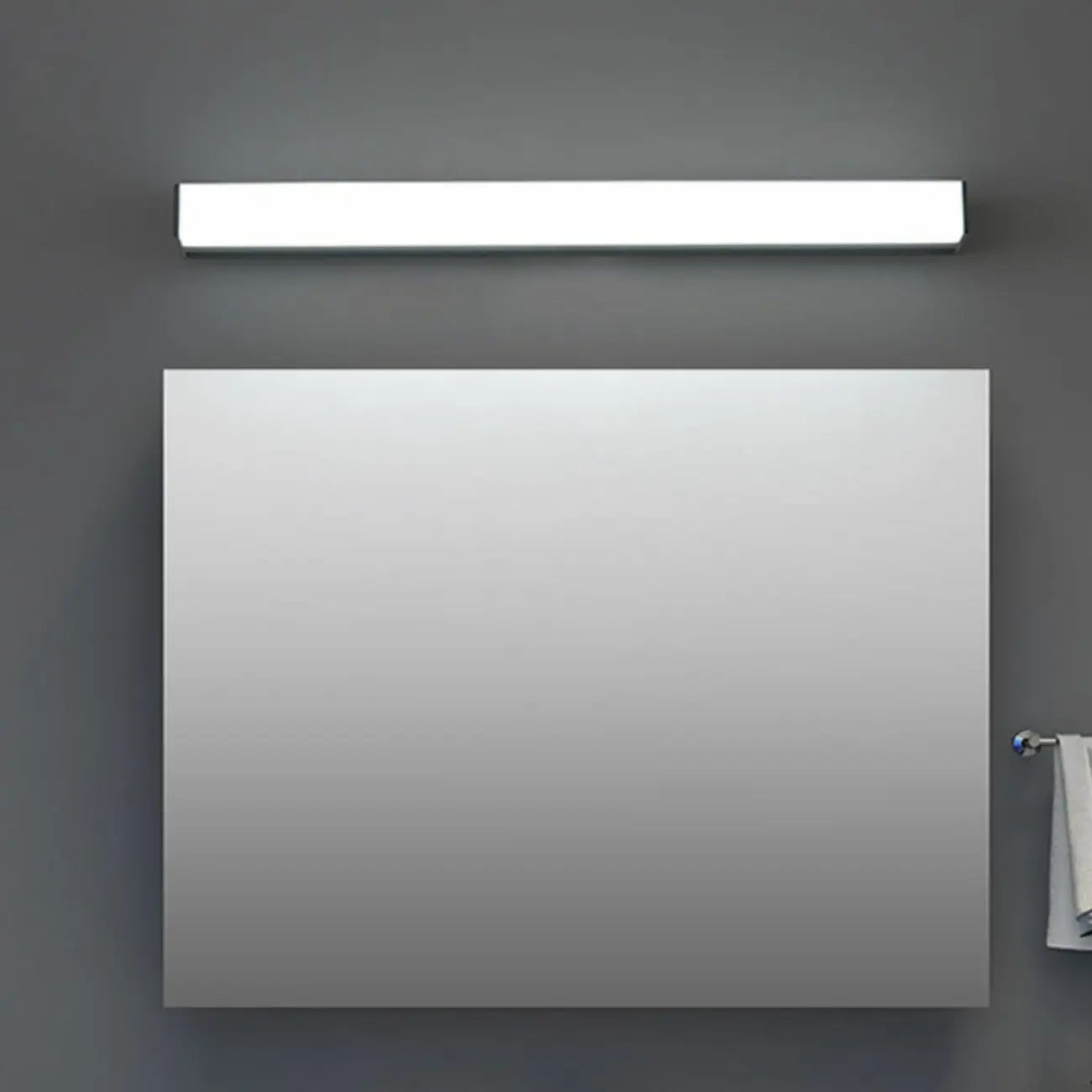 Dimmable Modern Linear White LED Vanity Wall Light