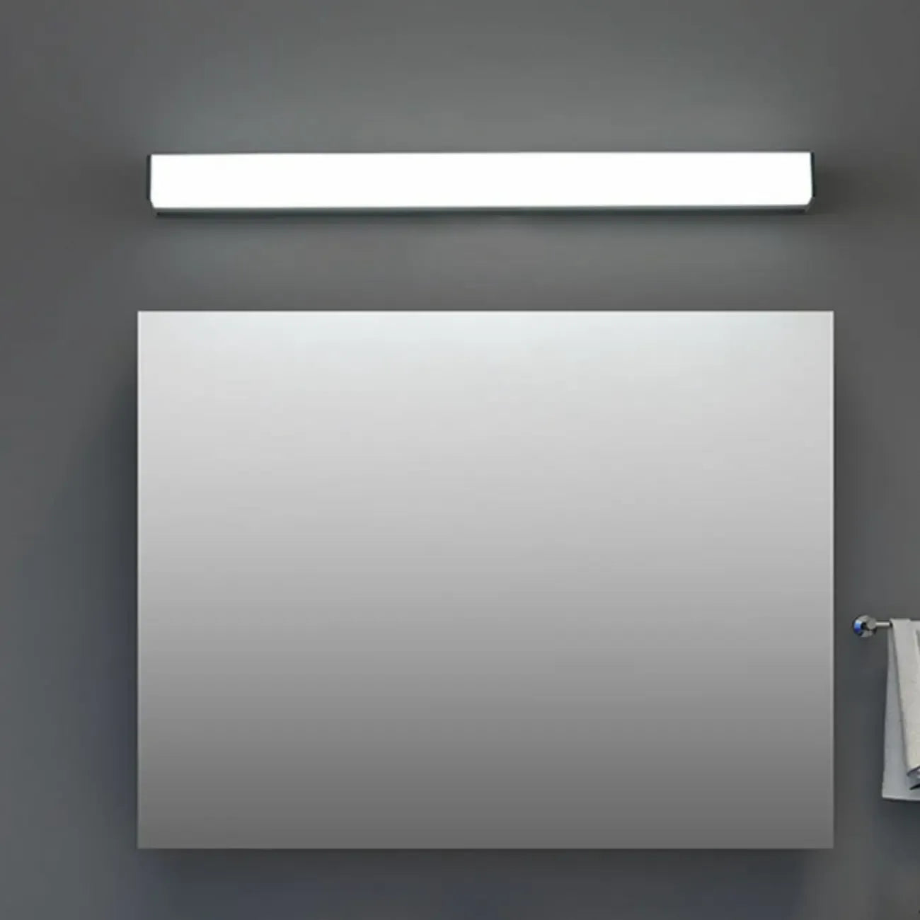 Dimmable Modern Linear White LED Vanity Wall Light